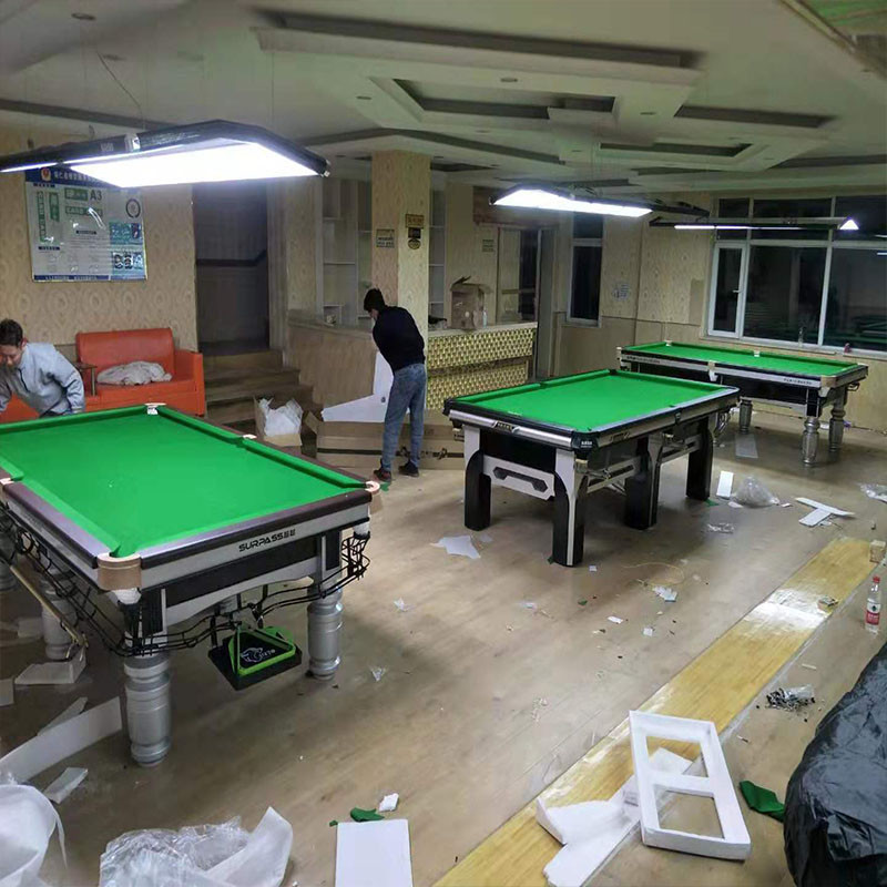 台球桌安装案例